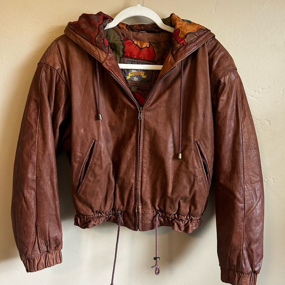 Vintage Adventure Bound Leather Jacket